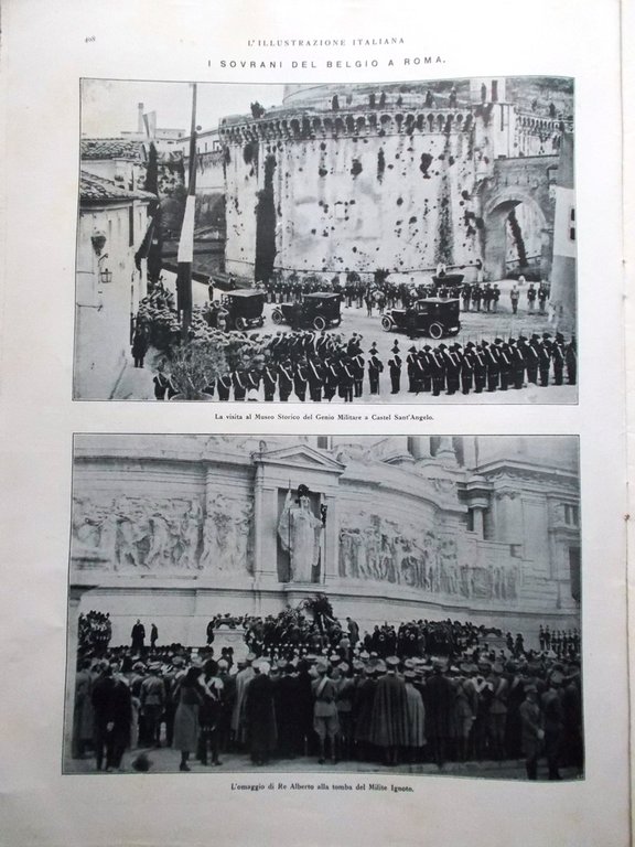 L'Illustrazione Italiana 9 Aprile 1922 Carlo Asburgo Comacina Praga Arte …