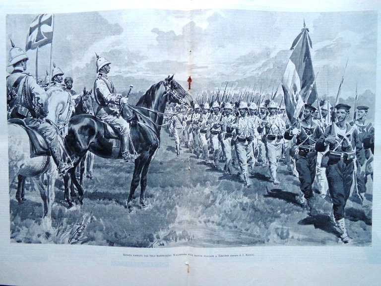 L'Illustrazione Italiana 9 Dicembre 1900 Piena Tevere Pechino Foro Romano …