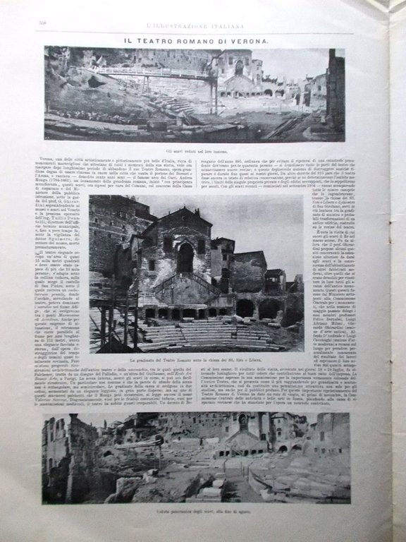 L'Illustrazione Italiana 9 Dicembre 1906 Nobel Lord Kelvin Moissan Ordine …