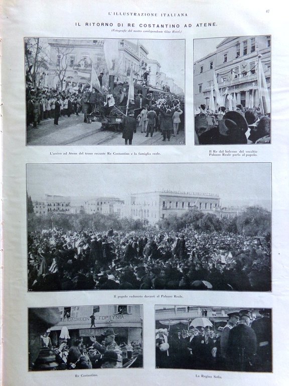 L'Illustrazione Italiana 9 Gennaio 1921 Fiume Soviet Florian Foreste del …