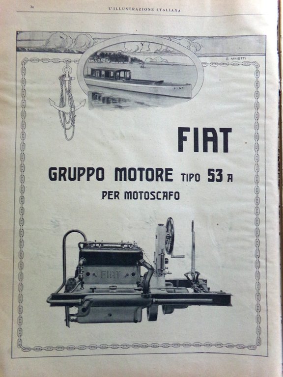 L'Illustrazione Italiana 9 Gennaio 1921 Fiume Soviet Florian Foreste del …