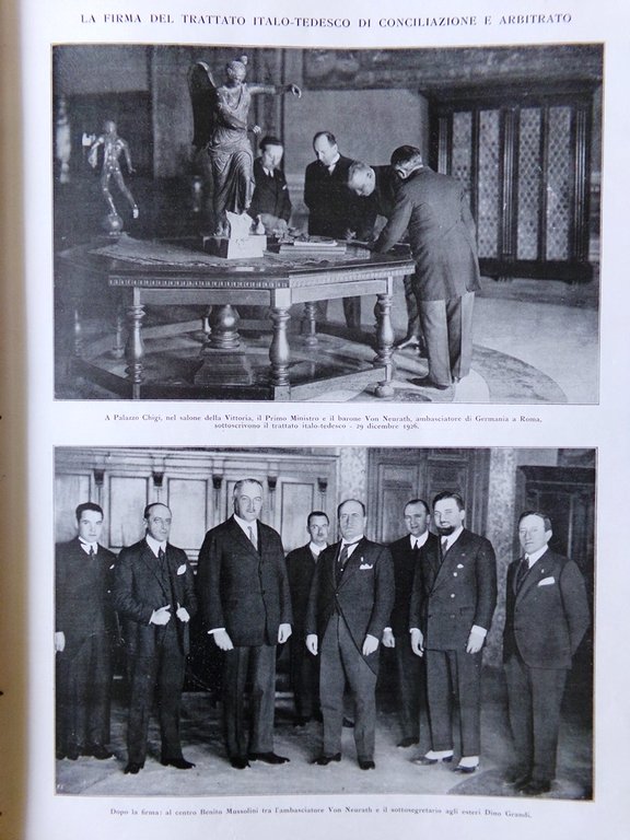 L'Illustrazione Italiana 9 Gennaio 1927 Podestà Ximenes Signorini Vaccinazione