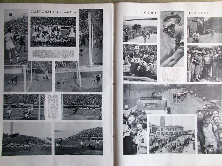 L'Illustrazione Italiana 9 Giugno 1935 Laurel Hardy Sauro Carosello Modena …