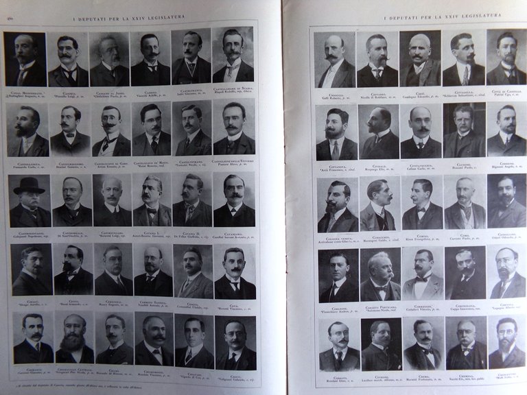 L'Illustrazione Italiana 9 Novembre 1913 XXIV Legislatura Deputati Solari Wied