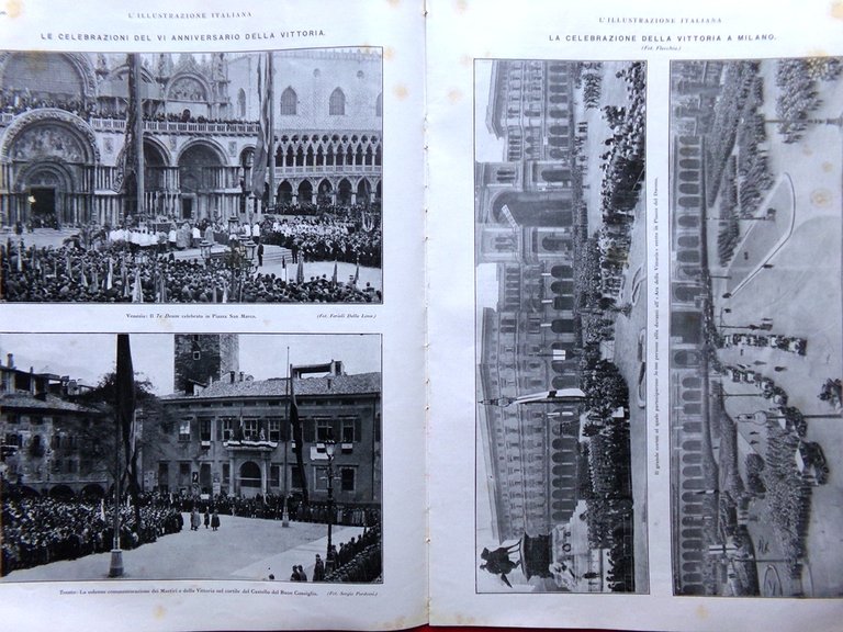 L'Illustrazione Italiana 9 Novembre 1924 Verna Vittoria Asiago Ceirano Zeppelin | Immagine Gallery 3