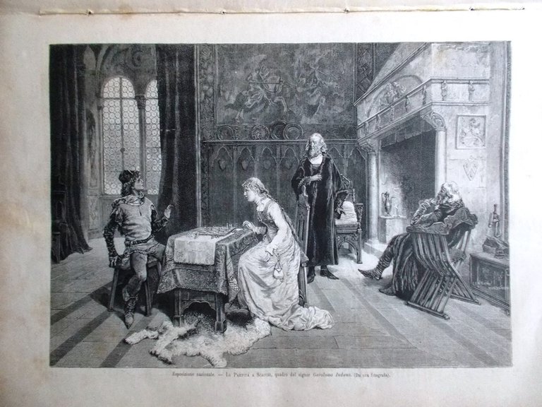 L'Illustrazione Italiana 9 Ottobre 1881 Gara Poligono Colfiorito Chioschi Cantù