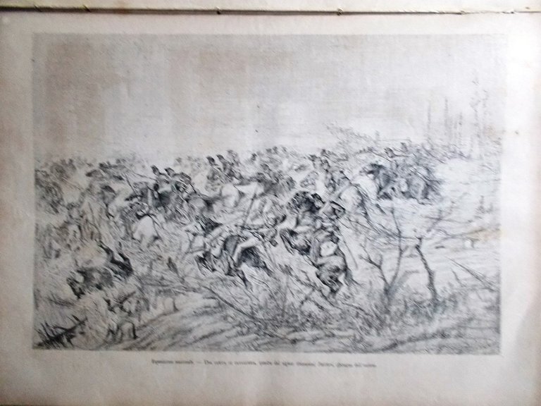 L'Illustrazione Italiana 9 Ottobre 1881 Gara Poligono Colfiorito Chioschi Cantù