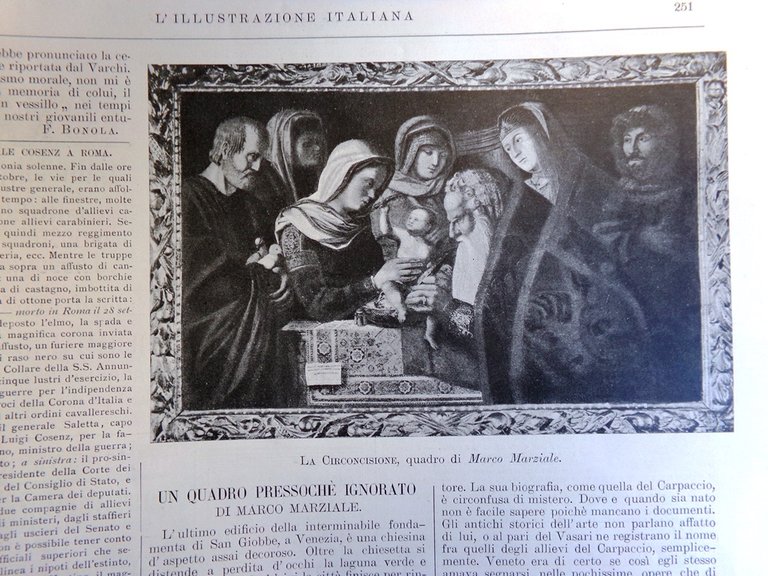 L'Illustrazione Italiana 9 Ottobre 1898 Gavinana Congresso di Medicina Picquart