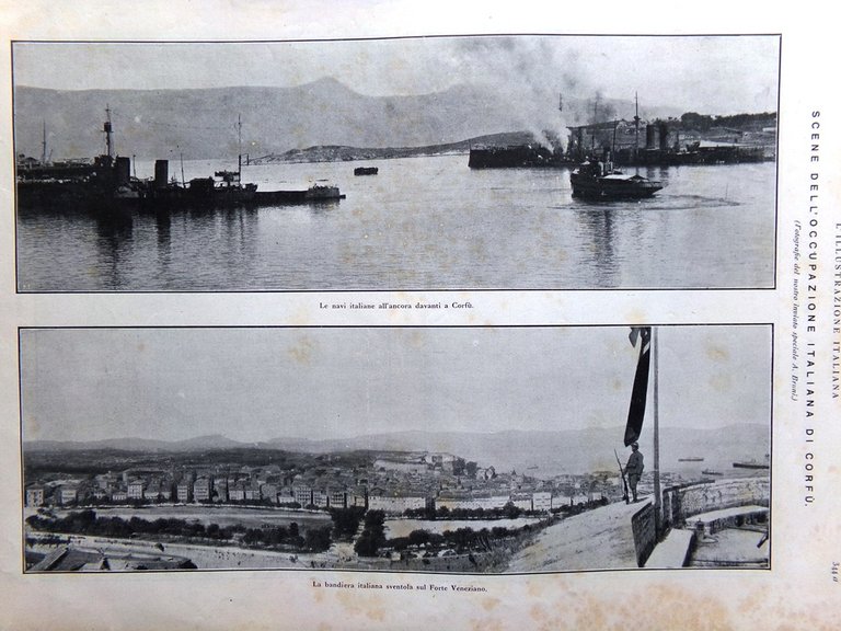 L'Illustrazione Italiana 9 Settembre 1923 Occupazione Corfù Terremoto Giappone