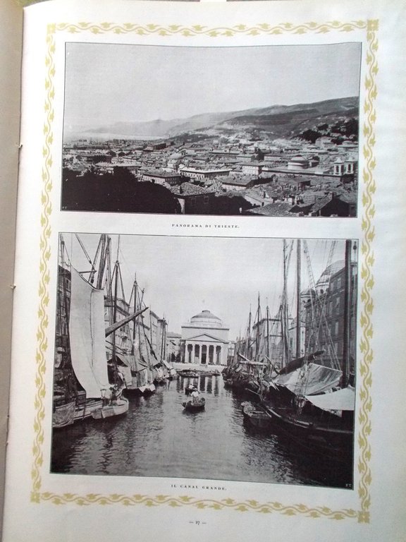 L'Illustrazione Italiana Numero Speciale su Trento e Trieste del 1919