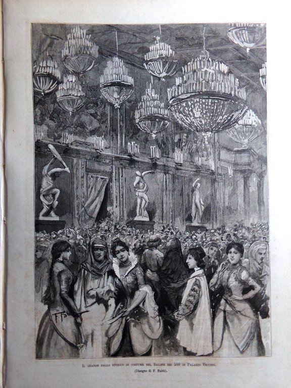 L'Illustrazione Italiana SPECIALE 1887 Firenze Santa Maria del Fiore Donatello | Immagine Gallery 8