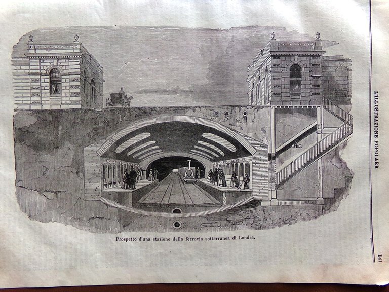 L'illustrazione Popolare 1 Gennaio 1871 Capri Assedio di Parigi Peschiera …