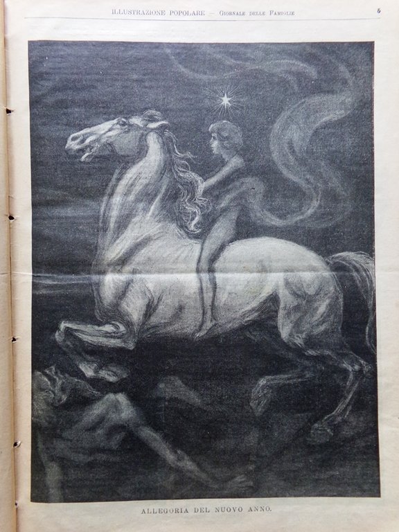 L'Illustrazione Popolare 1 Gennaio 1914 Prelati Goratti Galileo Principe Tripoli