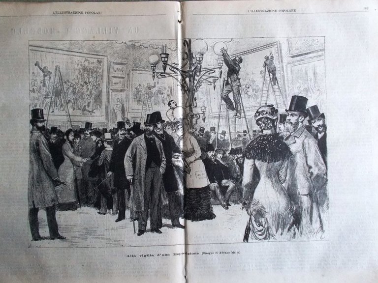 L'illustrazione Popolare 1 Maggio 1881 Yellowstone Tebe Amsterdam Canton in …