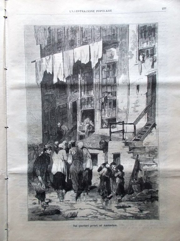 L'illustrazione Popolare 1 Maggio 1881 Yellowstone Tebe Amsterdam Canton in …