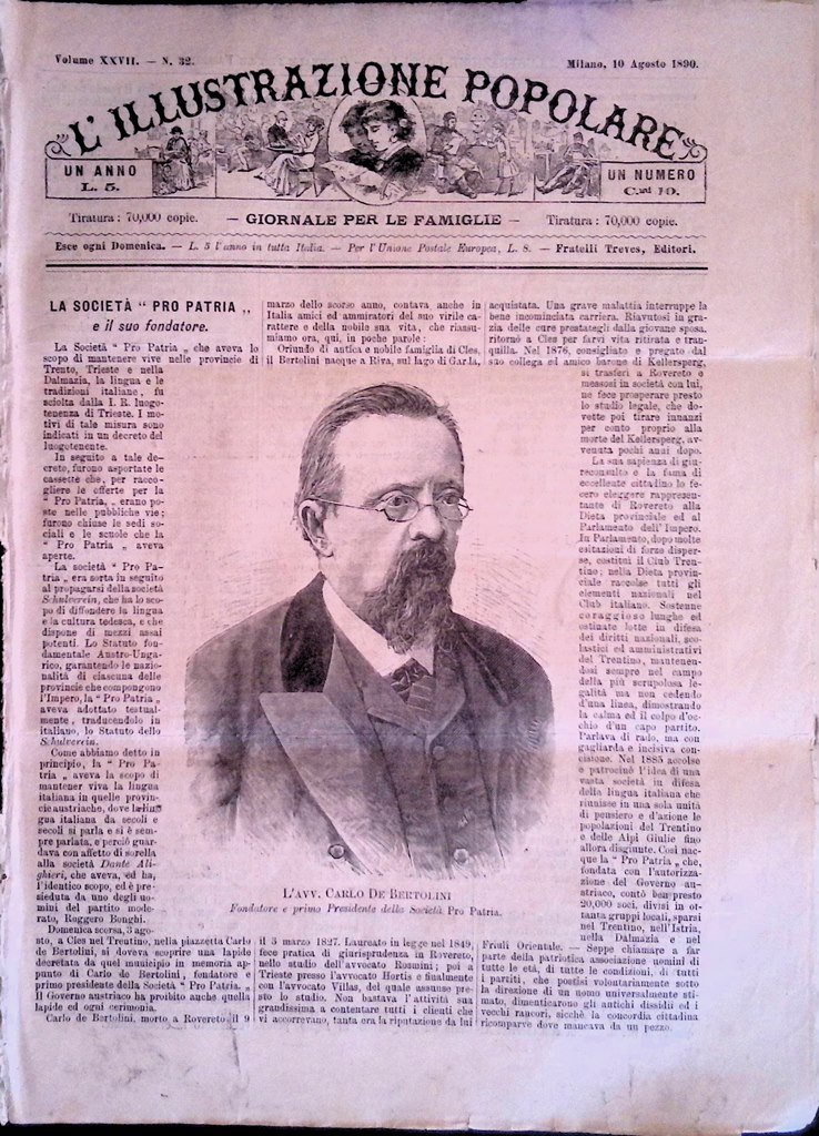 L'Illustrazione Popolare 10 Agosto 1890 Buenos Aires Feste in Baviera …