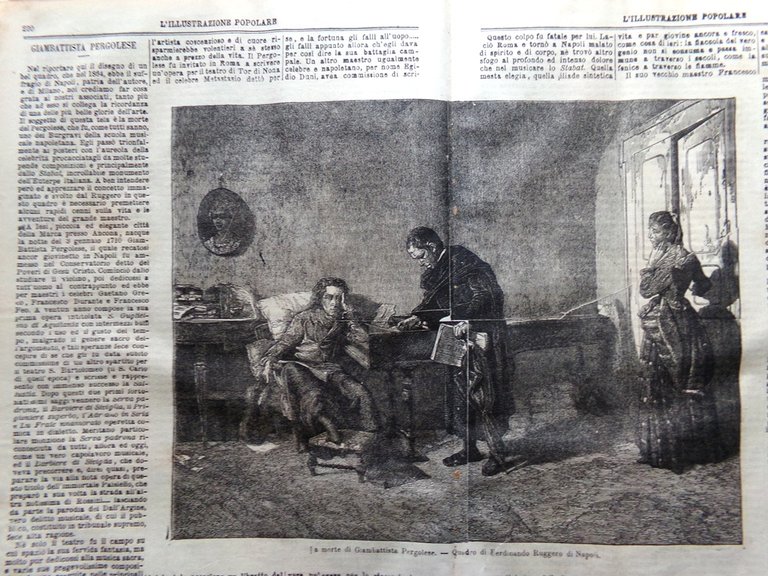 L'illustrazione Popolare 10 Febbraio 1870 Morte Victor Noir Pierre Diamante …