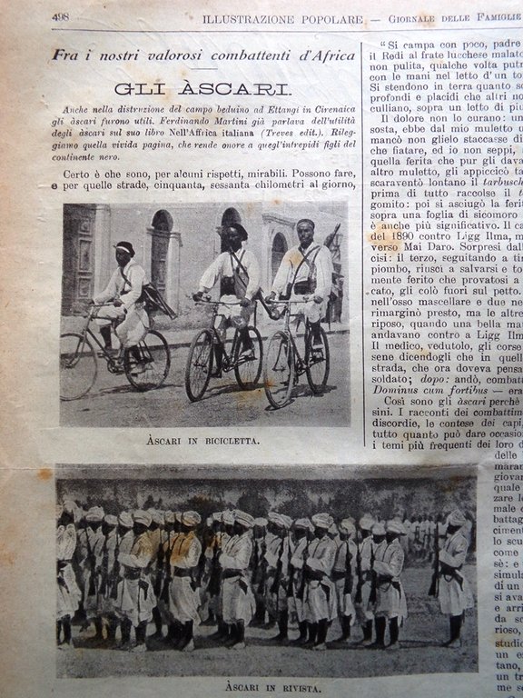 L'Illustrazione Popolare 10 Luglio 1913 Briccola Rastreador Guglielmo II Romanov