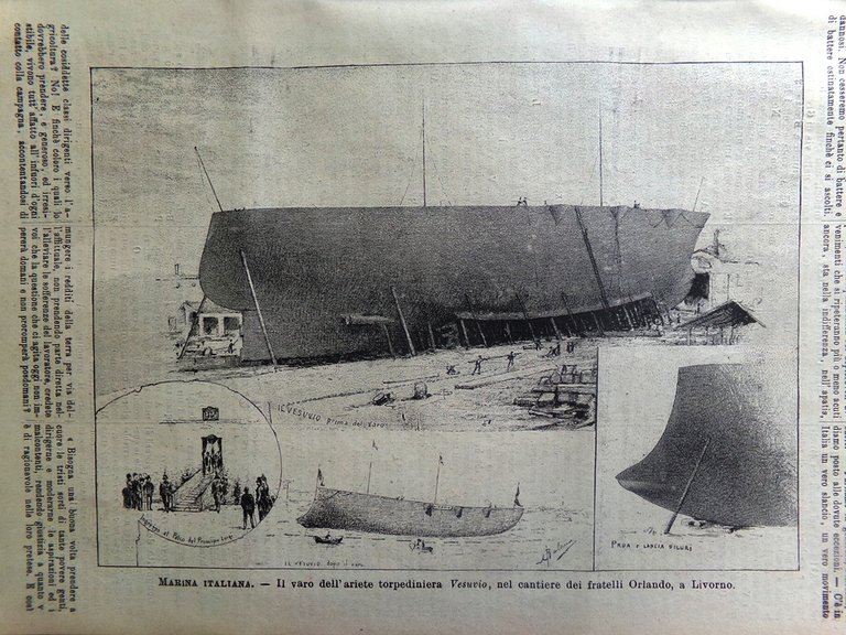 L'illustrazione Popolare 11 Aprile 1886 Vita Operaia Belgio Miniera Varo …