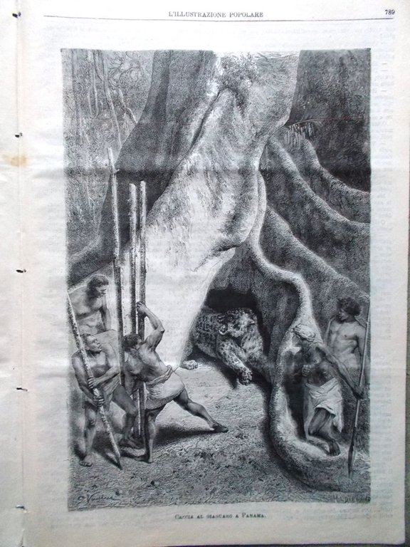 L'illustrazione Popolare 11 Dicembre 1881 Bordighera Ventimiglia Guiteau Cattaro