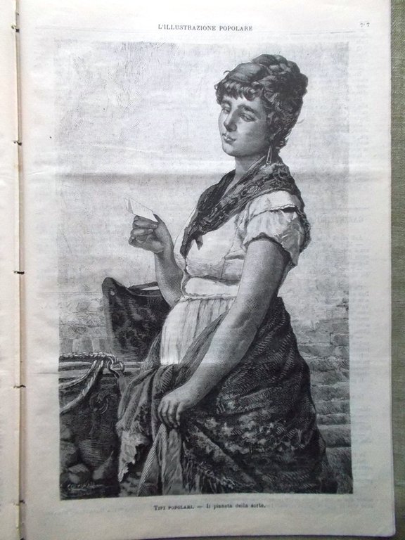 L'illustrazione Popolare 11 Dicembre 1881 Bordighera Ventimiglia Guiteau Cattaro