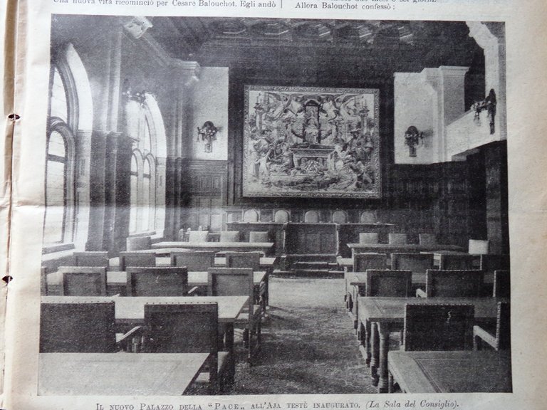 L'Illustrazione Popolare 11 Settembre 1913 Agrigento Palazzo di Pace Aja …