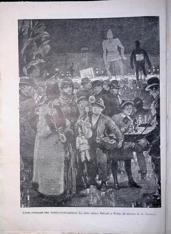 L'Illustrazione Popolare 12 Gennaio 1890 Serpa Pinto Spostamento Tevere Browning