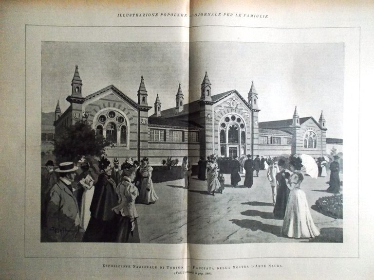 L'illustrazione Popolare 12 Giugno 1898 Cornuda Bellamy Manila Isabella Valois | Immagine Gallery 2