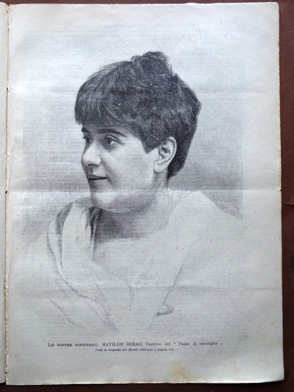 L'illustrazione Popolare 12 Luglio 1891 Basile Matilde Serao Giocattoli Palermo