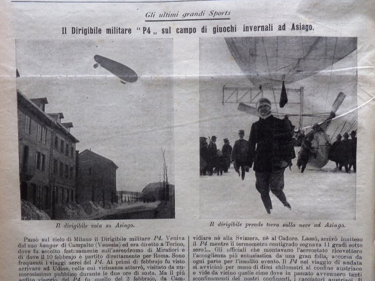 L'Illustrazione Popolare 12 Marzo 1914 Evoluzione Marconi Beolchi Ibsen Zandonai