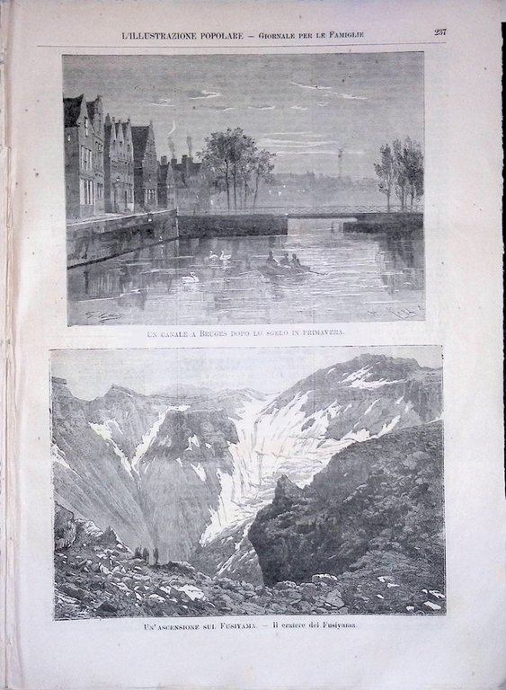 L'Illustrazione Popolare 13 Aprile 1890 Axum Leone XIII Fuji Pallavicini …