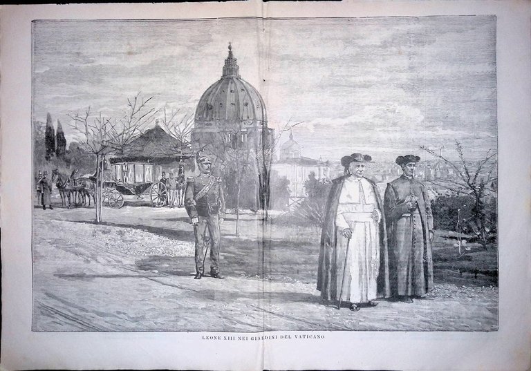 L'Illustrazione Popolare 13 Aprile 1890 Axum Leone XIII Fuji Pallavicini …