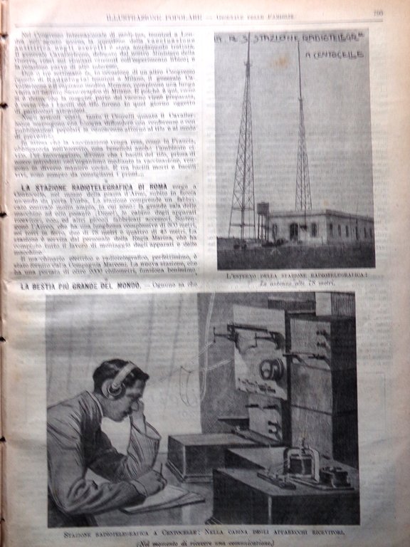 L'Illustrazione Popolare 13 Novembre 1913 Suffragio Universale Re Wagner Tripoli