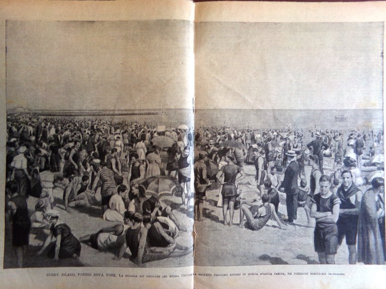 L'Illustrazione Popolare 14 Agosto 1910 Spiagge San Gregorio Venezia Ladispoli