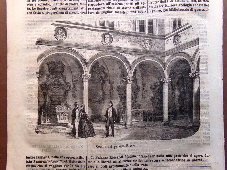 L'Illustrazione Popolare 14 Aprile 1872 Tempio Aptera Atene Persiani Avana …