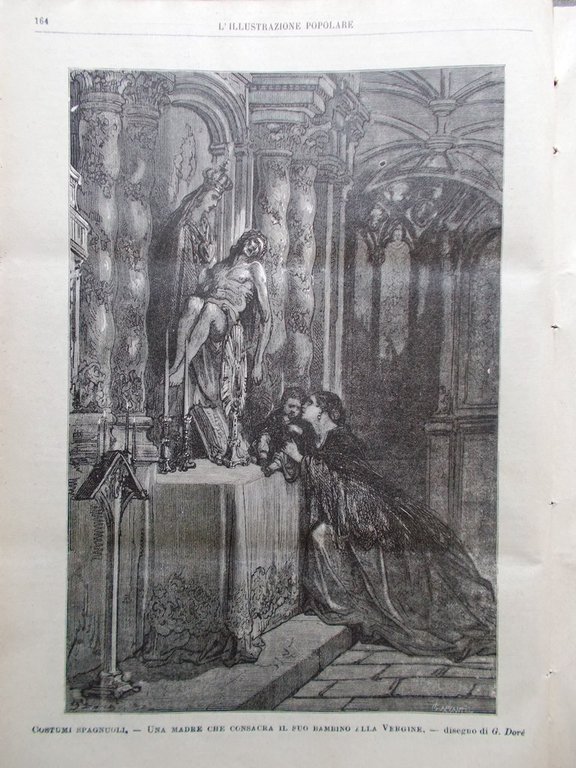 L'illustrazione Popolare 14 Marzo 1886 Nicomede Bianchi De Amicis Teatro …