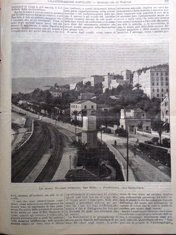 L'illustrazione Popolare 15 Dicembre 1907 Università di Chicago Sanremo Rosazza | Immagine Gallery 3