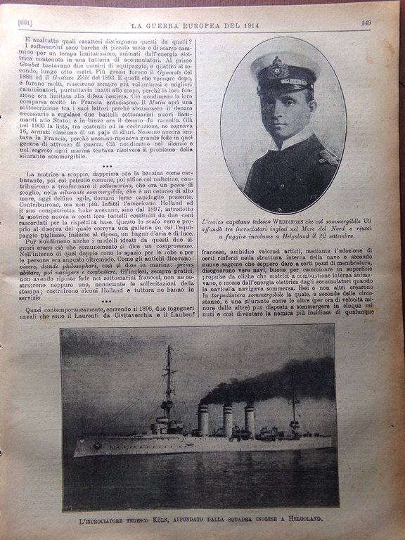 L'Illustrazione Popolare 15 Ottobre 1914 WW1 Guglielmo Buffoli Kollar Scrittori