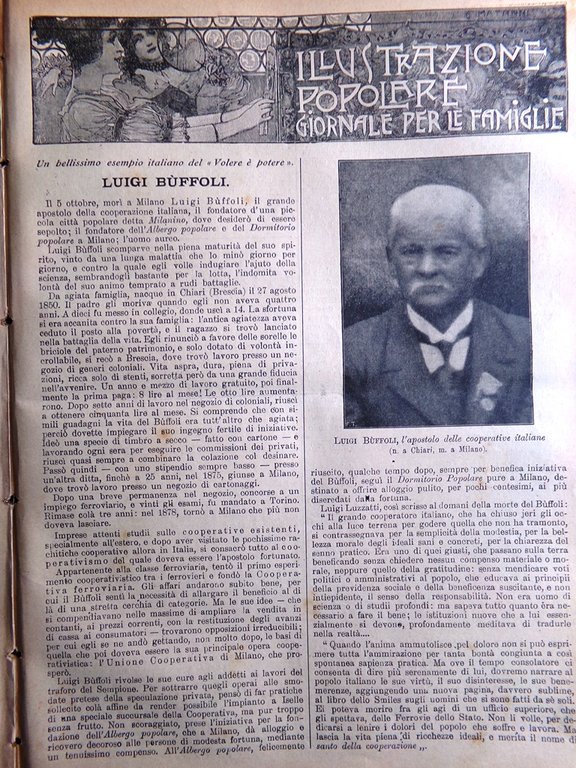 L'Illustrazione Popolare 15 Ottobre 1914 WW1 Guglielmo Buffoli Kollar Scrittori