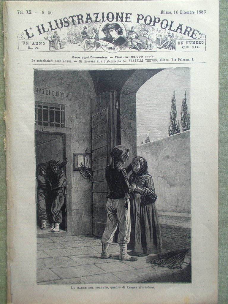 L'illustrazione Popolare 16 Dicembre 1883 Taglio Istmo Panama Parigi Concordia