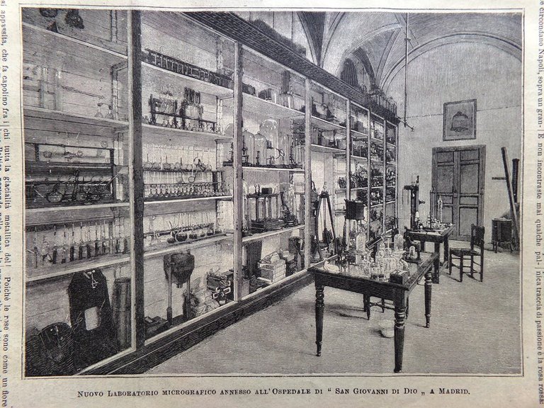 L'illustrazione Popolare 16 Maggio 1886 Maroncelli Belle Arti Milano Laboratorio