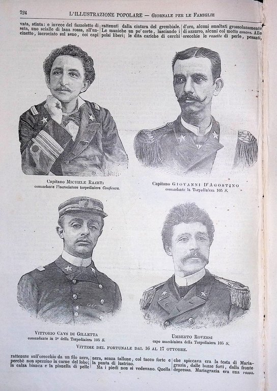 L'Illustrazione Popolare 16 Novembre 1890 Scoperta Koch Tubercolosi Margherita