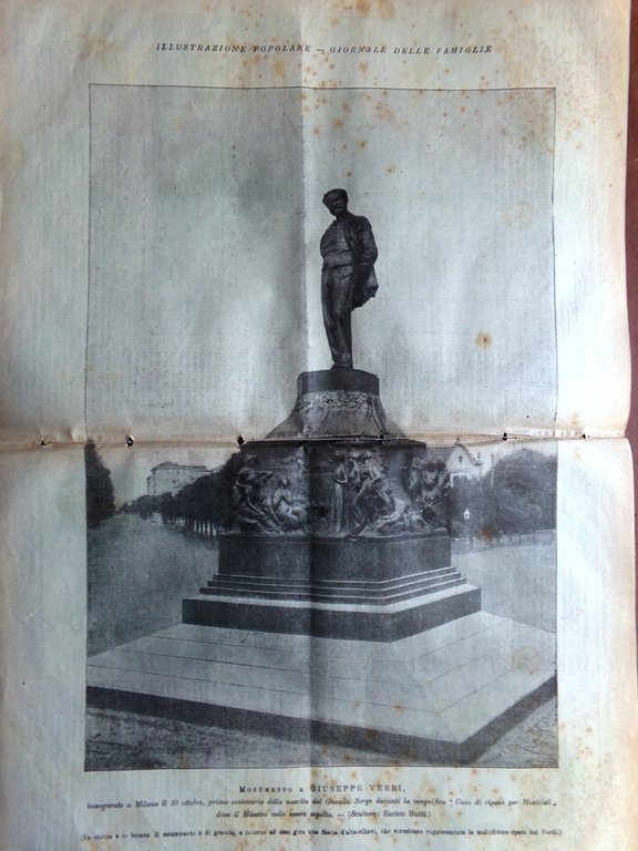 L'Illustrazione Popolare 16 Ottobre 1913 Giolitti Verdi Serbia Patti Boito …