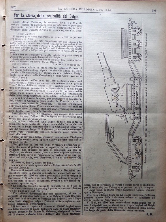 L'Illustrazione Popolare 17 Dicembre 1914 WW1 Lille Dixmude Lotta nelle …