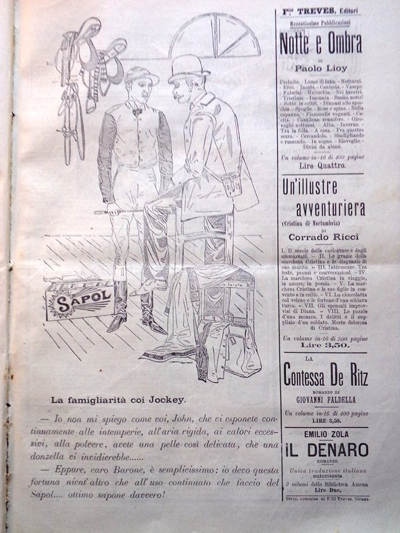 L'illustrazione Popolare 17 Maggio 1891 Esposizione Giocattoli Disordini di Roma