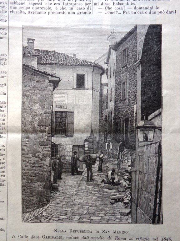 L'Illustrazione Popolare 17 Novembre 1901 San Marino Margherita Benedetto Brin