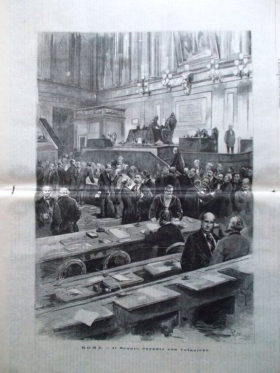 L'illustrazione Popolare 18 Dicembre 1881 Catastrofe Elm Mantegazza Cattaro Pope