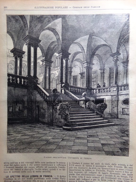 L'Illustrazione Popolare 18 Giugno 1914 Università Genova Goethe Napoleone Luisa