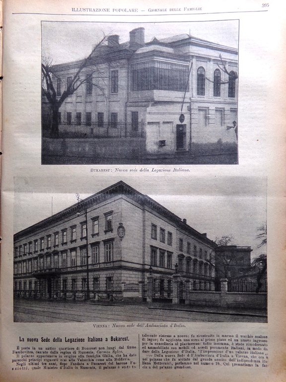 L'Illustrazione Popolare 18 Giugno 1914 Università Genova Goethe Napoleone Luisa