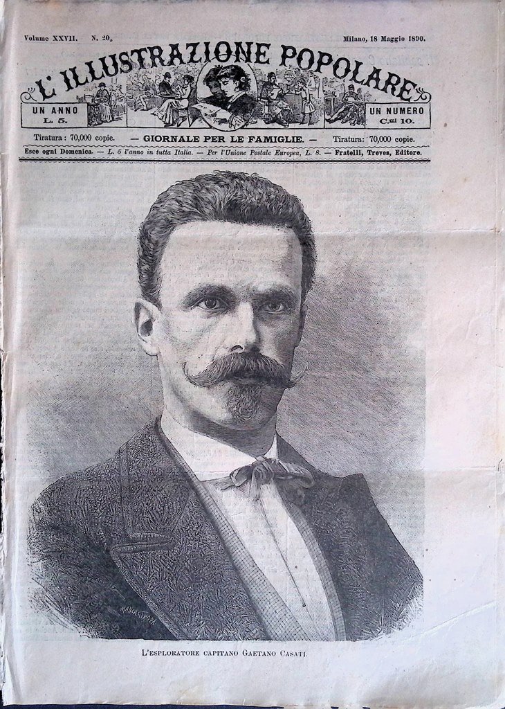 L'Illustrazione Popolare 18 Maggio 1890 Gaetano Casati Goethe Moda San …